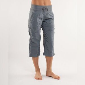 Lululemon dance studio crop size 12 dark grey